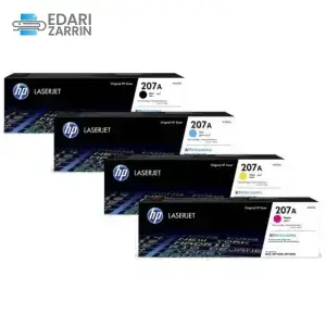 کارتریج تونر پرینتر اچ پی مدل 207A مجموعه 4 عددی